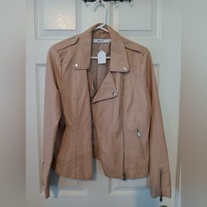 Girls faux leather jacket/blazer